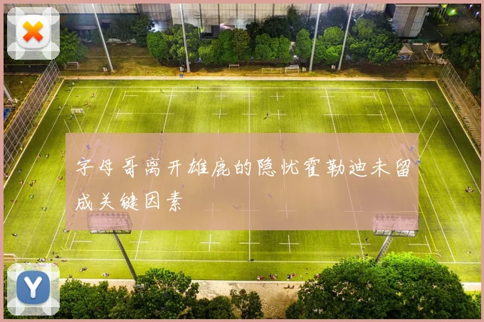 字母哥离开雄鹿的隐忧霍勒迪未留成关键因素
