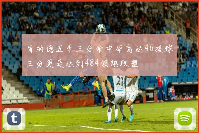 肯纳德五季三分命中率高达46接球三分更是达到484领跑联盟